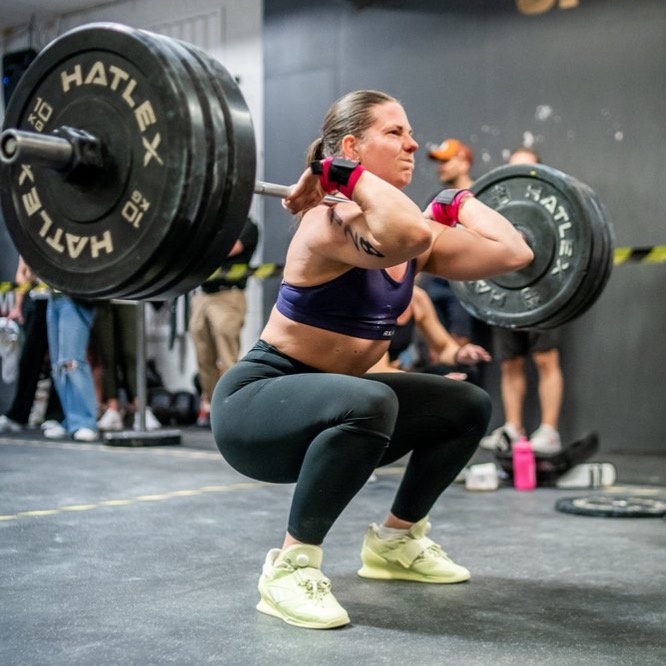 Kristin Söderberg, coach på CrossFit Unique